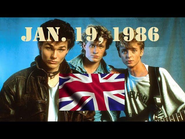 UK Singles Charts Flashback - January 19, 1986