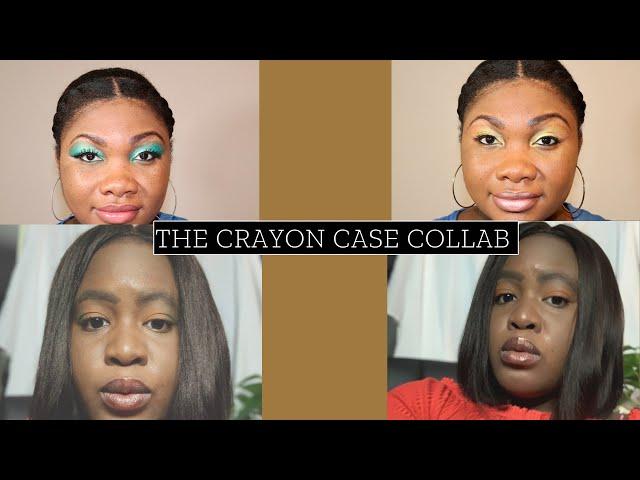 The Crayon Case| Notepad Mini Palette Review| Makeup Collab!!