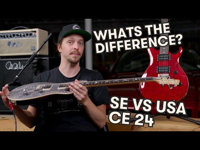 Is It Worth It? $699 PRS SE CE 24 vs $2699 USA CE 24