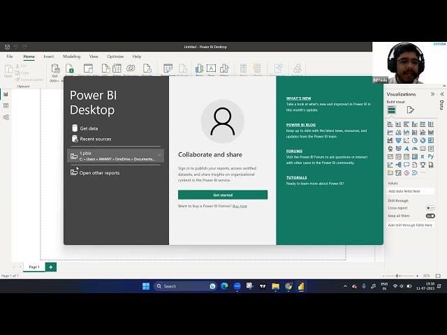 PowerBI Micro Degree LIVE Session (Sample Video)