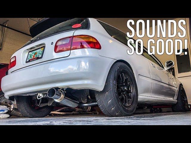 INSTALLING HKS Hi-Power exhaust | CIVIC EG