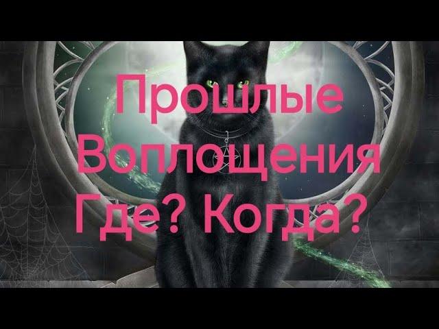 Ваши прошлые воплощения - они какие?? 