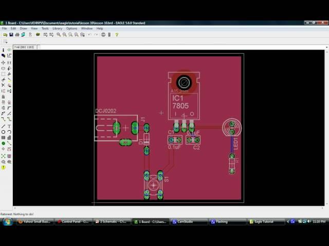 Cadsoft EagleCad Tutorial Lesson 10