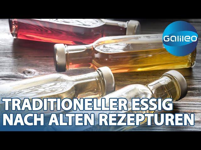 20 Mio. Liter Essig pro Jahr werden hier produziert! | Galileo | ProSieben