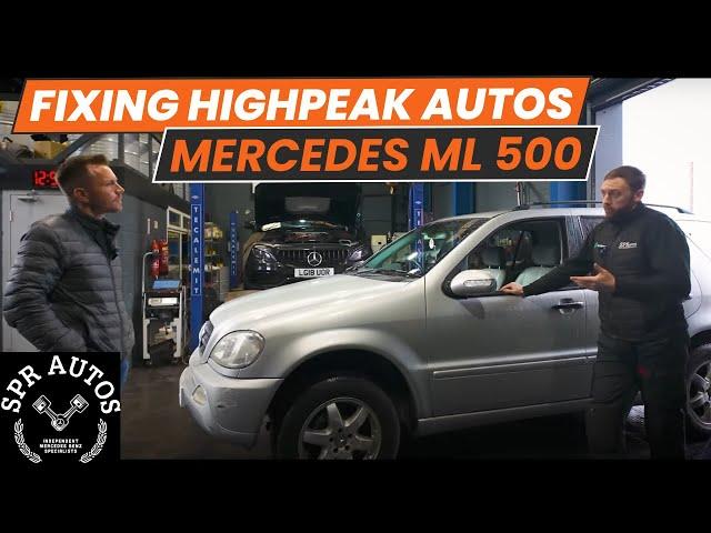 Fixing Matt from HIGH PEAK AUTOS cheap W163 ML 500. what do we find?......