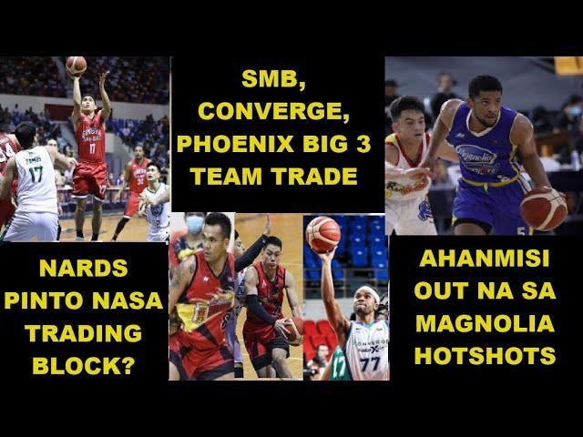 3 TEAM TRADE APPROVED! JACKPOT ANG SMB DITO | GINEBRA UPDATE | MAGNOLIA TINRADE NA SI BALANZA