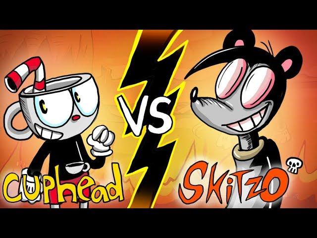 Skitzo VS Cuphead  - Fan Animation