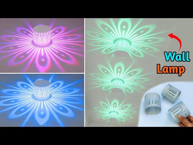 How To Make Wall Hanging Lamp | Antique Wall Lamp | Diy Wall Decor | Wall Decoration Ideas