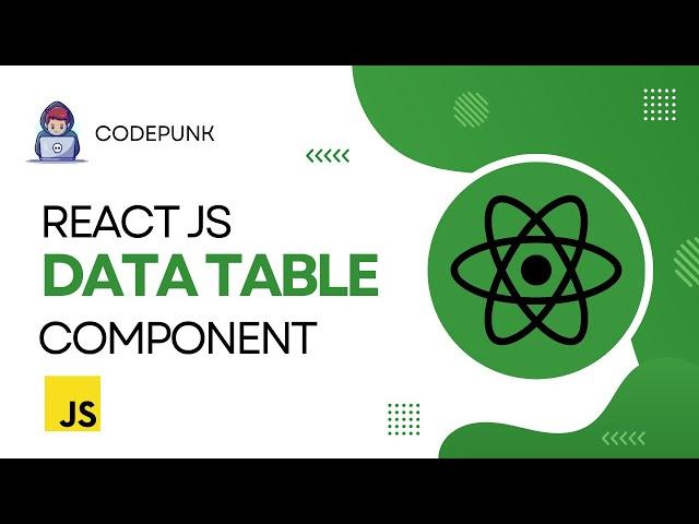 How to create React Data Table Component