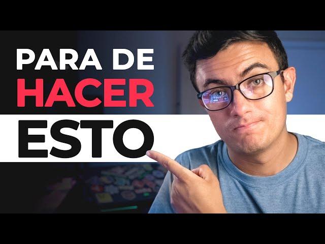 Para de ver TUTORIALES! Haz esto... (al aprender a programar)