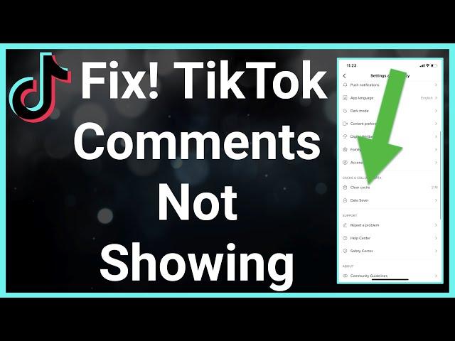 How To Fix TikTok Comment Not Showing