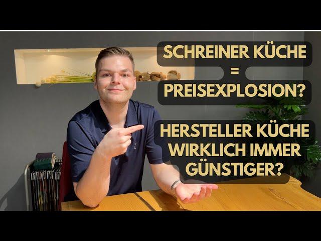 Schreiner Küche vs Hersteller Küche - was macht für dich Sinn und wie sind die Preisunterschiede?