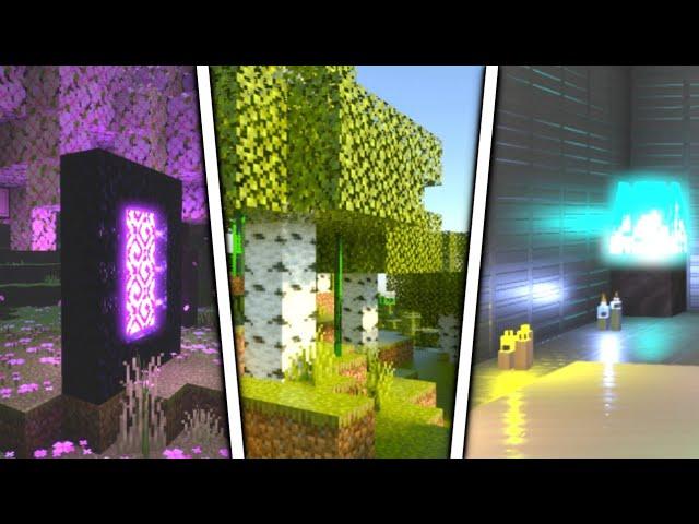 BEST Shaders For Minecraft Bedrock Edition (Render Dragon)