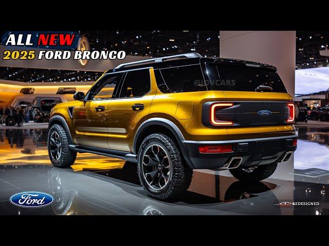2025 Ford Bronco Revealed - Must-See Features!