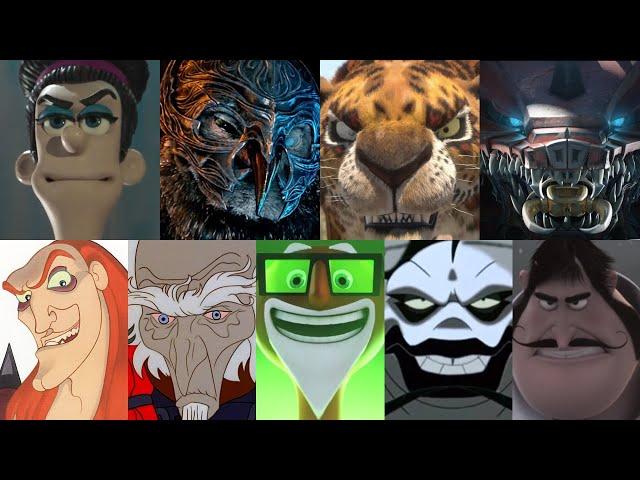 Defeats of my Favorite Animated Non-Disney Villains Part II (Updated)