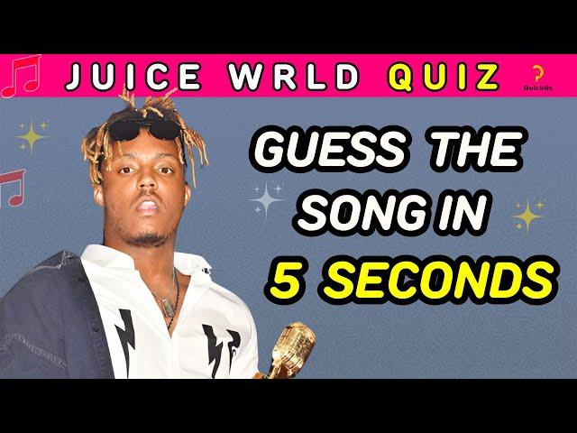 Guess Juice WRLD Songs in Under 5 Seconds – Ultimate Rap Quiz Challenge