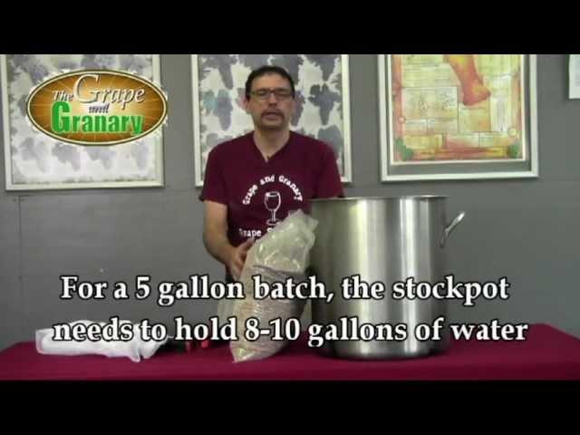 Brew In A Bag- All Grain Beer Brewing Demo