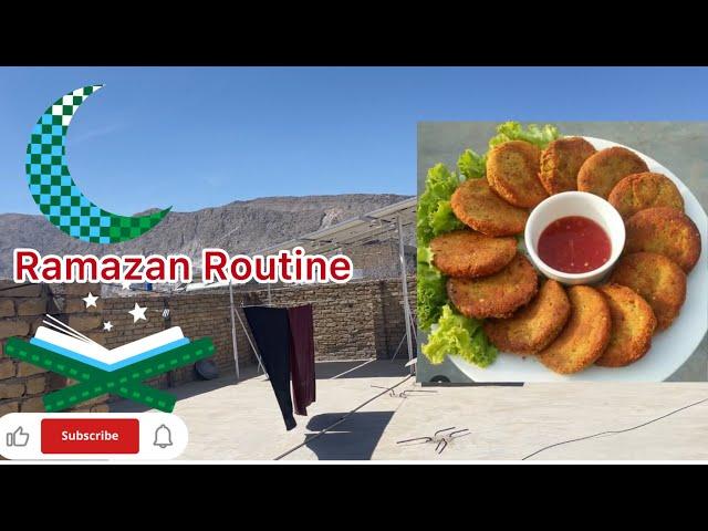 ||Shaami Kabab for iftari  ||اج بنایا شامی کباب اور بہت سارے کپرے دھویے|| Ramazan Kareem||