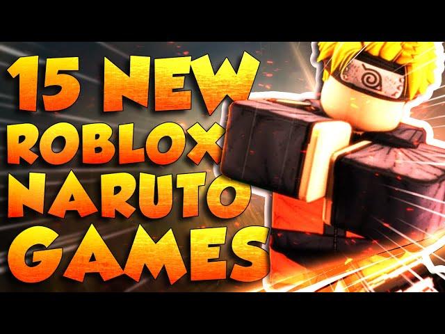 Top 15 Best Naruto Games on Roblox that are NEW !