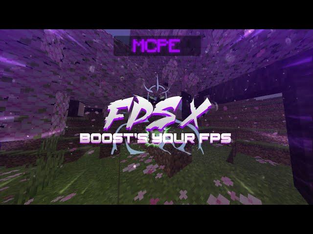 FPSX A Fps Boosting Texture Pack For Mcpe 1.20