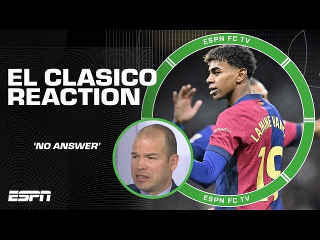 Ale Moreno says Real Madrid had 'NO ANSWER' for Barcelona  | ESPN FC