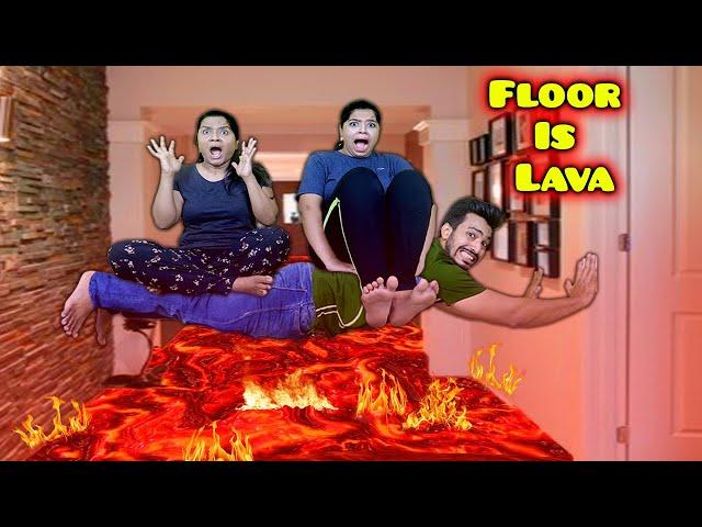 Extreme Floor Is Lava Challenge | Hungry Birds