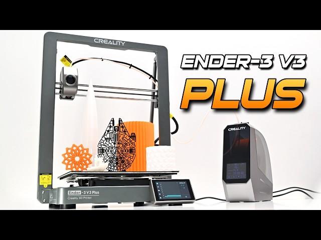 Ender 3 V3 PLUS Review - The BIGGEST Ender 3 is here!