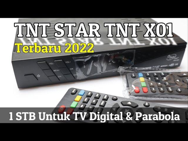 Receiver  TNT Star TNT X01 Dapat 2 Remote Fitur Asli Keren Nih...