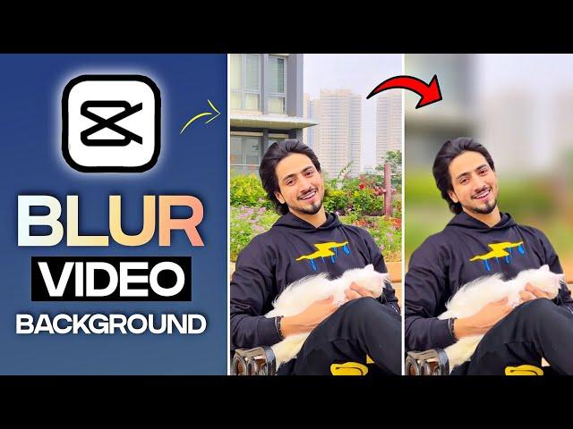 How To Blur Video Background In Mobile  New Trick  CapCut Video Editor