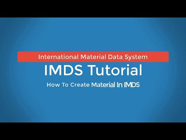 IMDS Tutorial : How to Create New Material in IMDS (Only Backgroung Music 2020)