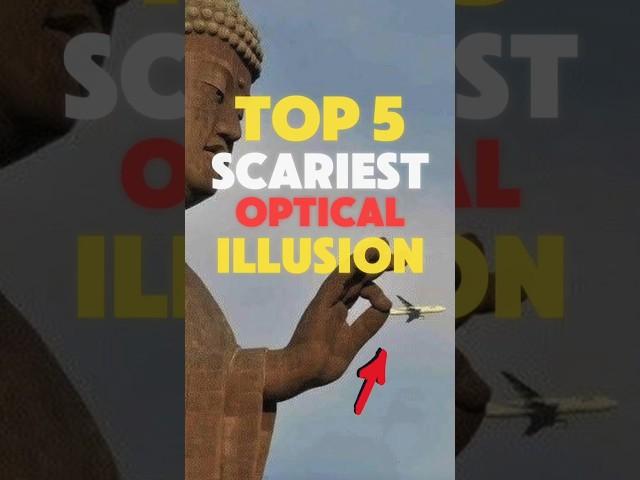 Top 5 most SCARIEST optical illusion in the world.