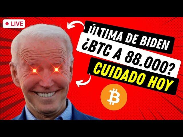  EN VIVO: HASTA DÓNDE CAE BITCOIN  ¿QUÉ ALTCOINS COMPRAR?