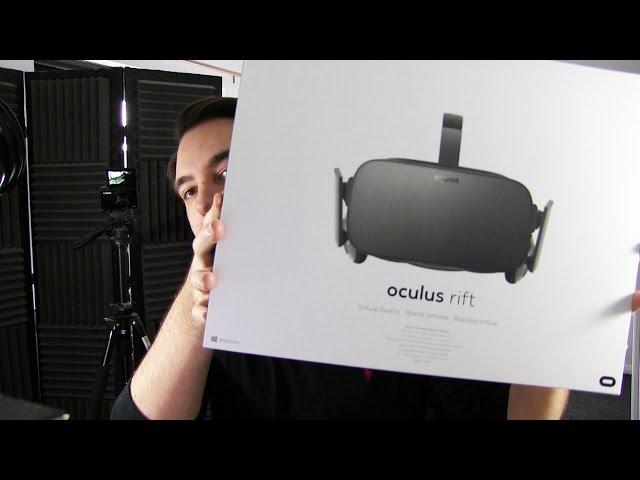 OCULUS RIFT CV1 - Unboxing & Setup