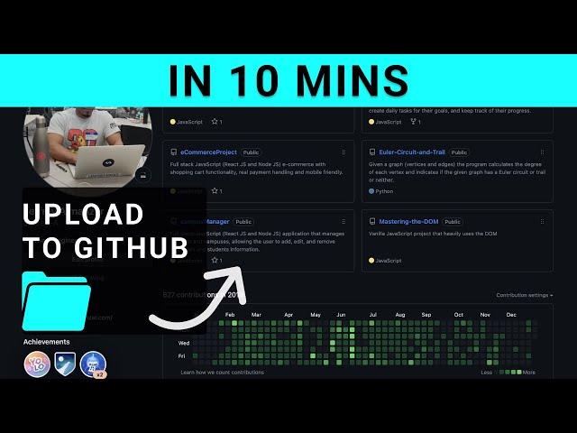 How to upload project on GitHub in 10 minutes