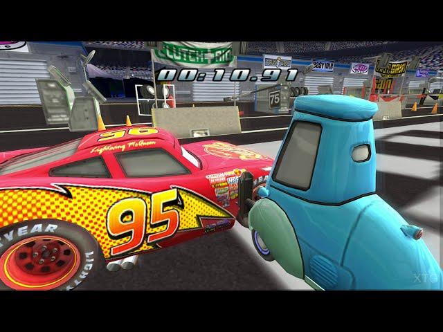 Cars - Motor Speedway of the South PS2 Gameplay HD (PCSX2)