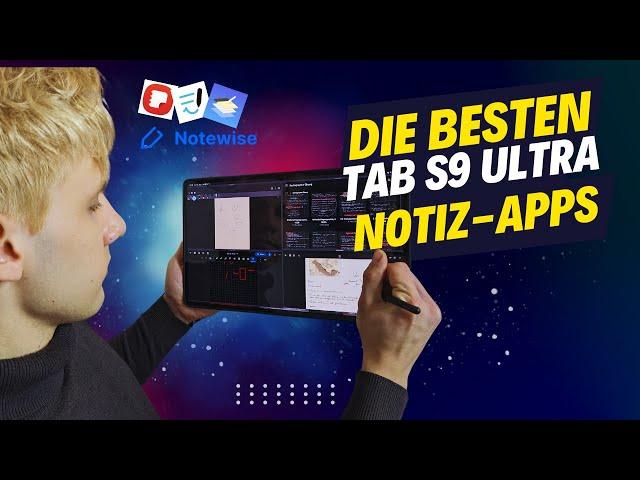 DIE besten Notizen Apps für dein Samsung Galaxy Tab S9 Ultra