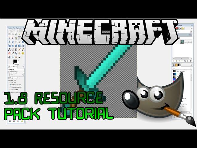 *Easy* Minecraft 1.8 32x32 Resource Pack Tutorial [PC]