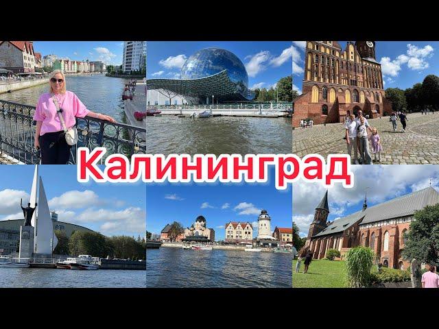 VLOG: ИЗ ГЕРМАНИИ В КАЛИНИНГРАД/ ПОСЕТИЛИ ОСТРОВ КАНТА/ ЭКСКУРСИЯ ПО КАНАЛАМ ПРЕГОЛЯЗаход в порт