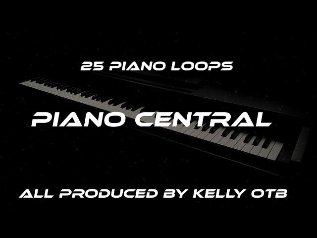 [FREE] (25) Drill Loop Kit "Piano Central" (Dark, Piano) | Drill Loops | Drill Samples | 2022