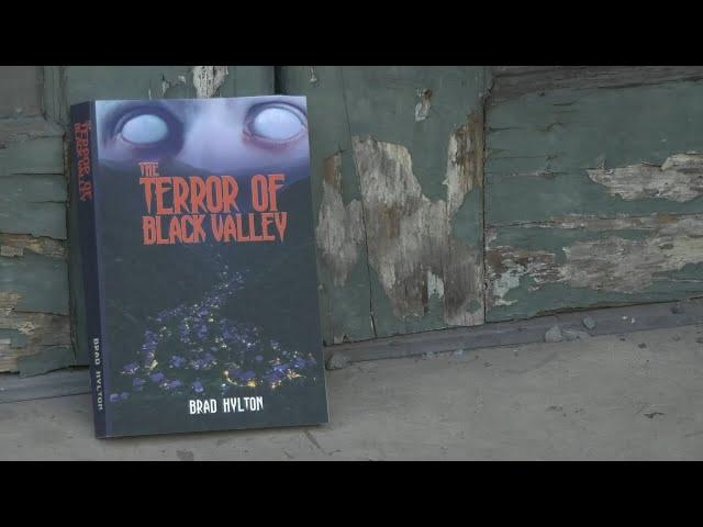 Author Brad Hylton and his new book, The Terror of Black Valley