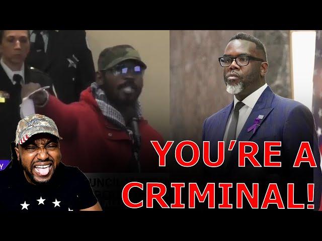 Black Residents DESTROY Woke Chicago Mayor For REFUSING To Work With Trump To Deport Migrants!