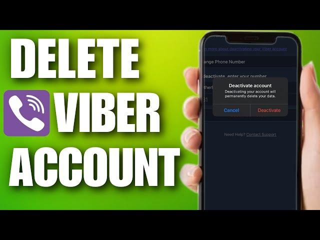 How to Delete Viber Account (2025)