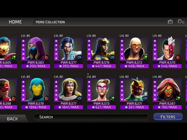 DC Legends / (TheBestMasta) / My Roster / 9,25,2023