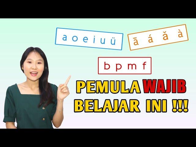 Belajar Bahasa Mandarin Dasar | Cara Baca Huruf Vokal, Huruf Konsonan dan Nada Bahasa Mandarin