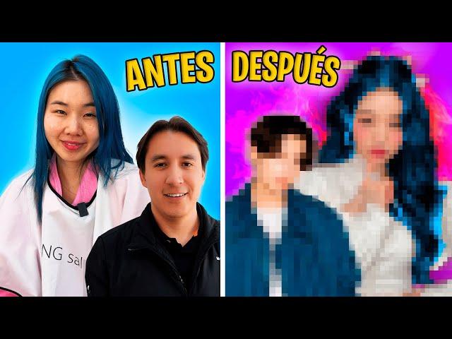 MAQUILLISTA DE KPOP NOS CONVIRTIÓ EN IDOL!! CAMBIO DE LOOK EXTREMO! l Chingu amiga