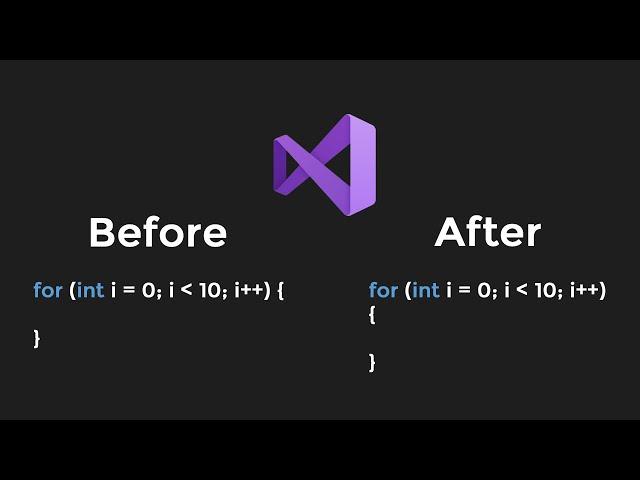 Visual Studio Tip #9 - How to Format Code #Shorts