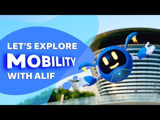 Children's Animation: Mobility Pavilion Tour with Robot Guardian Alif