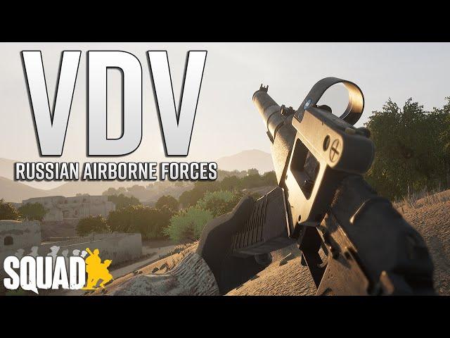 VDV / Russian Airborne Forces Complete Faction Overview | All vehicles, weapons & kits for Squad V5
