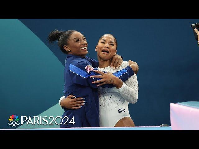 Jordan Chiles earns her first individual Olympic medal in floor final | Paris Olympics | NBC Sports