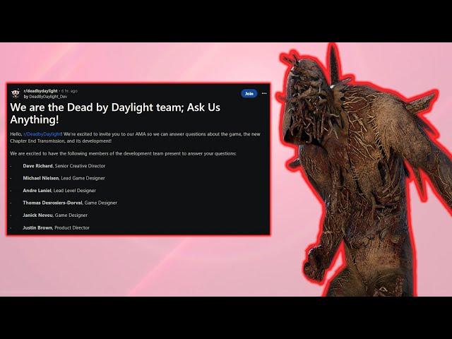 Highlights From The Dead by Daylight Dev QnA (DBD Reddit AMA)